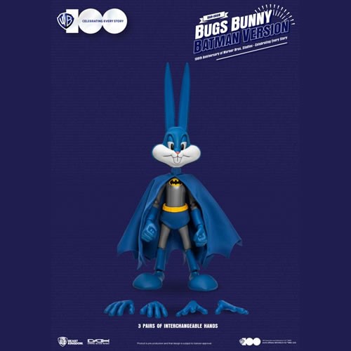 Dynamic 8-ction Heroes Figures - WB 100th Anniversary - DAH-060B Bugs Bunny As Batman