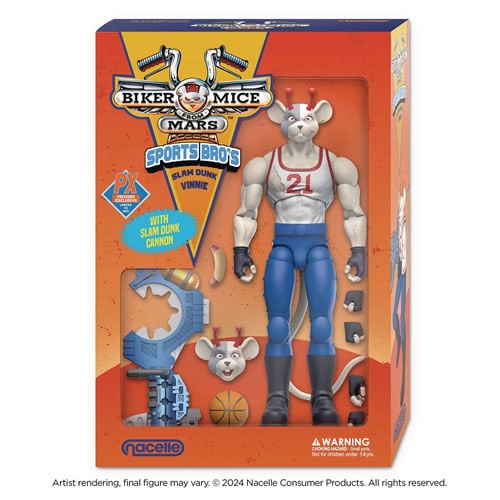 Biker Mice From Mars - Sports Bros - Vinnie (Exclusive)