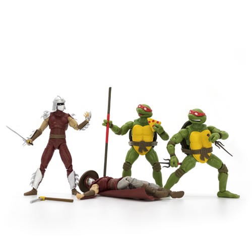 BST AXN Best Action Figures - TMNT - Mirage Comics - 5" Classic Comic 4-Pack #02 Exclusive