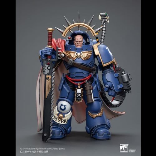 Warhammer 40,000 Figures - 1/18 Scale Ultramarine Cptn Gravis Armour