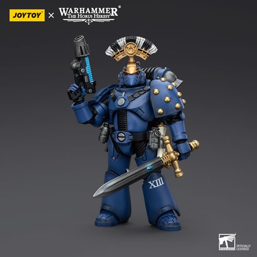 Warhammer 40,000 Figures - 1/18 Scale Ultramarines MKVI Sgt Power Sword (The Horus Heresy)