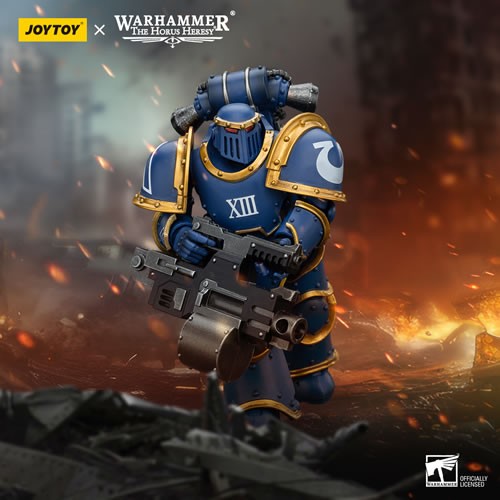 Warhammer 40,000 Figures - 1/18 Scale Ultramarines MKIII Heavy Bolter (The Horus Heresy)