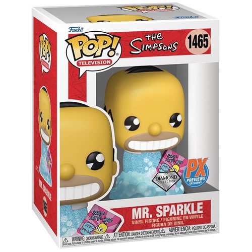 Pop! Television - The Simpsons - Mr. Sparkle (Diamond Series) (Exclusive)