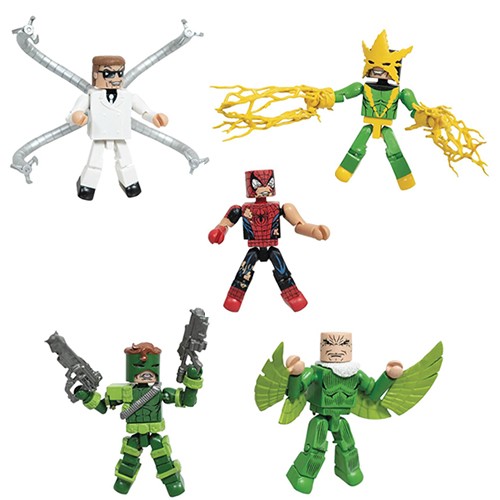 Minimates Figures - Marvel - Spider-Man: Revenge Of The Sinister Six Deluxe Box Set