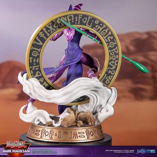 Yu-Gi-Oh! Statues - 12" Dark Magician (Purple Variant) PVC Statue