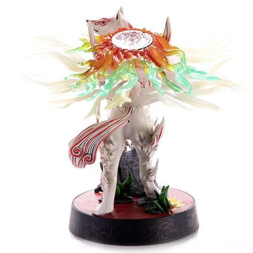 Okami Statues - 9" Shiranui PVC Painted Statue (Standard Pose)