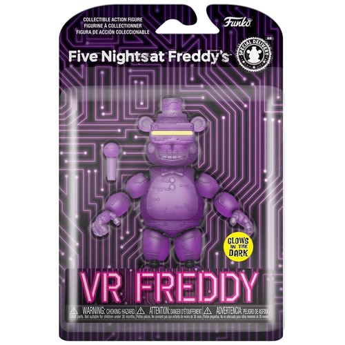 Funko's 5" Action Figures - FNAF - AR: Special Delivery - VR Freddy (GID)