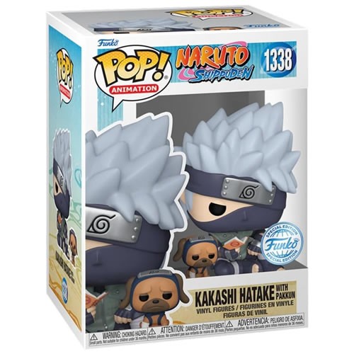 Pop! Animation - Naruto: Shippuden - Kakashi Hatake w/ Pakkun (Exclusive)