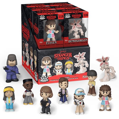 Funko Mini Vinyl Figures - Stranger Things - Season 04 - W01 - 12pc Assorted Display