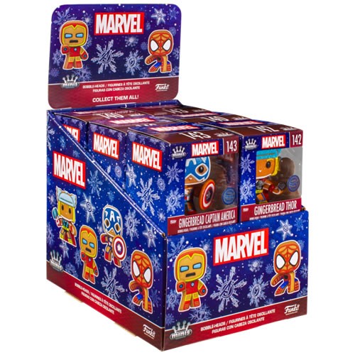 Funko Mini Vinyl Figures - Marvel (Holidays) - 12pc Assorted Display