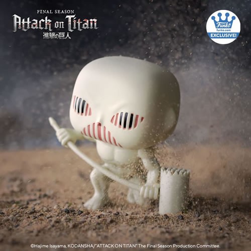 Pop! Animation - Attack On Titan - 6" Super Sized War Hammer Titan (Glow)