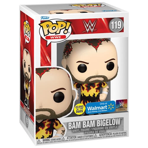 Pop! WWE - Bam Bam Bigelow (Glow) (Exclusive)