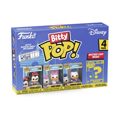 Bitty Pop! - Disney - Series 02 4-Pack