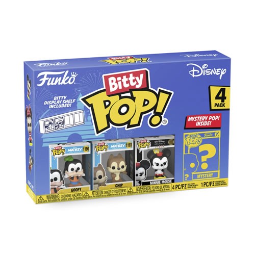 Bitty Pop! - Disney - Series 04 4-Pack