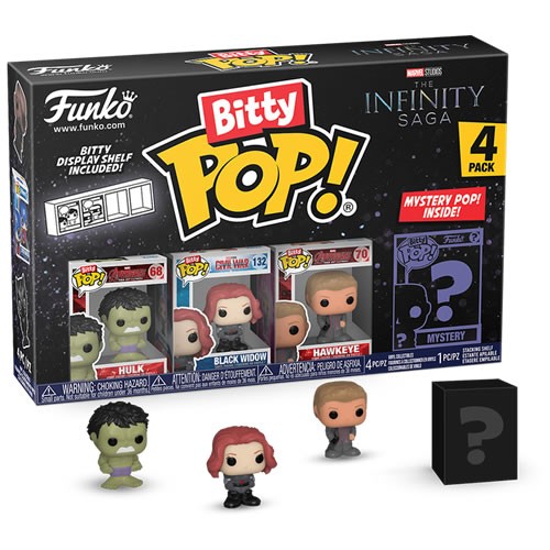 Bitty Pop! - Marvel - The Infinity Saga - S02 - 4-Pack