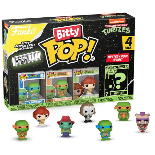 Bitty Pop! - TMNT - Leonardo 4-Pack