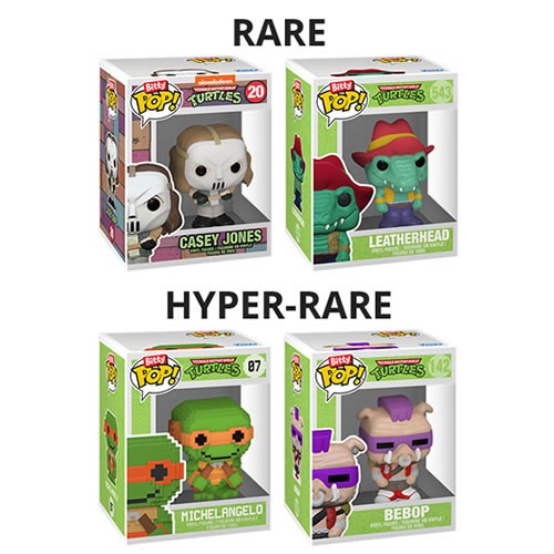 Bitty Pop! - TMNT - Leonardo 4-Pack