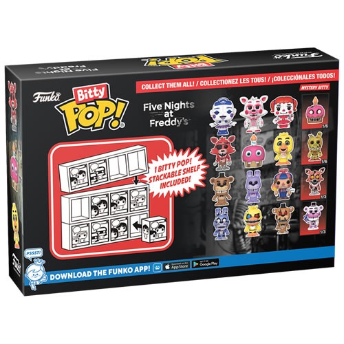 Bitty Pop! - FNAF - Foxy 4-Pack