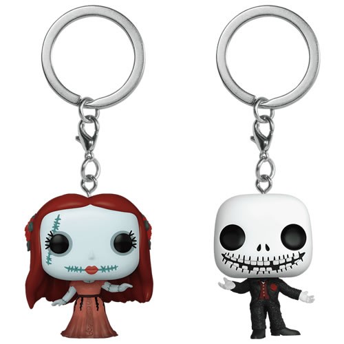 Pocket Pop! Keychains - NBX - Sally And Jack Skellington 2-Pack (Exclusive)