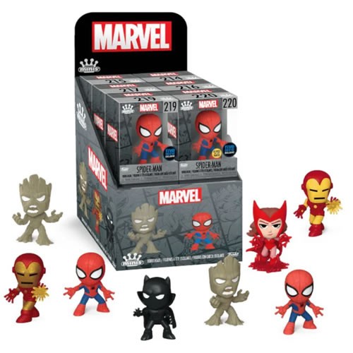 Funko Mini Vinyl Figures - Marvel (Comics) - 12pc Assorted Display