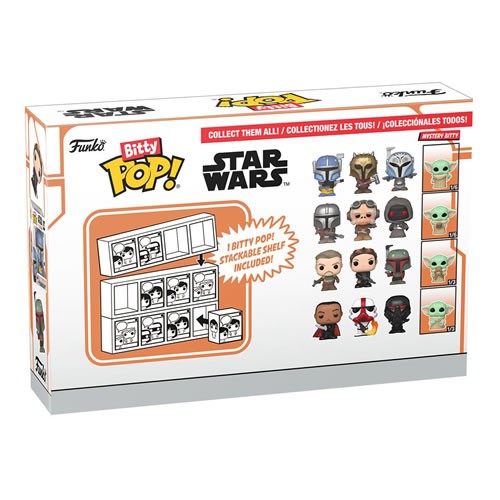 Bitty Pop! - Star Wars - The Mandalorian - Moff Gideon 4-Pack