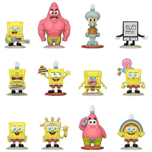 Mystery Minis Figures - SpongeBob SquarePants 25th Anniv - 12pc Assorted Display