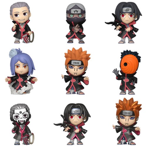 Funko Mini Vinyl Figures - Naruto (ATSKI) - 12pc Assorted Display