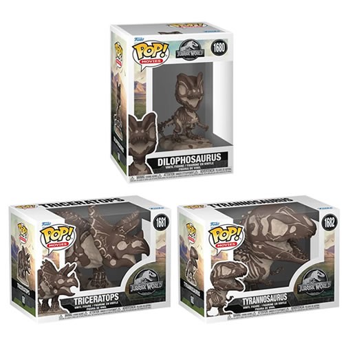 Pop! Movies - Jurassic Park - Fossil Assortment