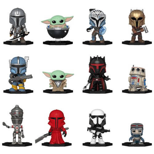 Mystery Minis Figures - Star Wars - The Mandalorian - S02 - 12pc Assorted Display