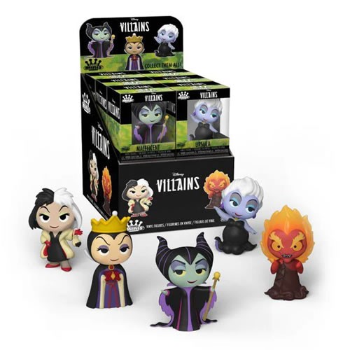 Funko Mini Vinyl Figures - Disney (Villains) - 12pc Assorted Display