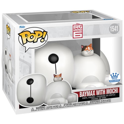 Pop! Disney - Big Hero 6 - 6" Super Baymax w/ Mochi (Exclusive)