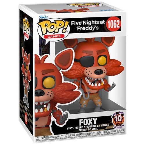 BBCW Distributors > In-Stock > Pop! Games - FNAF - 10th Anniversary - Foxy