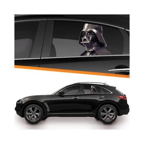 Automotive Graphics - Star Wars - Darth Vader Passenger Series Window Decal