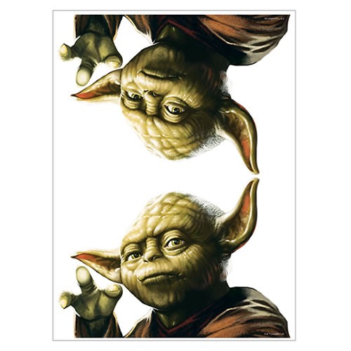 Automotive Graphics - Star Wars - Classic Yoda Passenger Series Window Decal