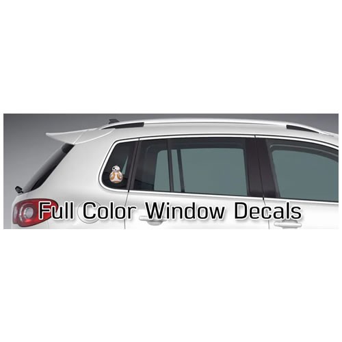 Automotive Graphics - Star Wars - BB-8 Window Decal