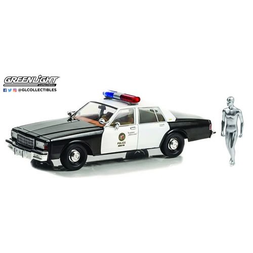 1:18 Diecast - Artisan Collection - Terminator 2 - 1987 Chevrolet Caprice Metro Police w/ T-1000