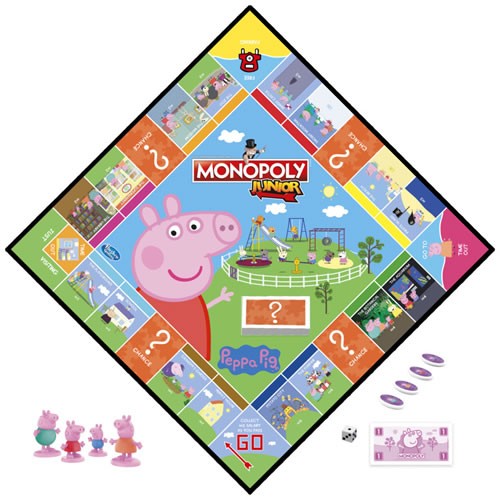 Boardgames - Monopoly Junior - Peppa Pig - 0000