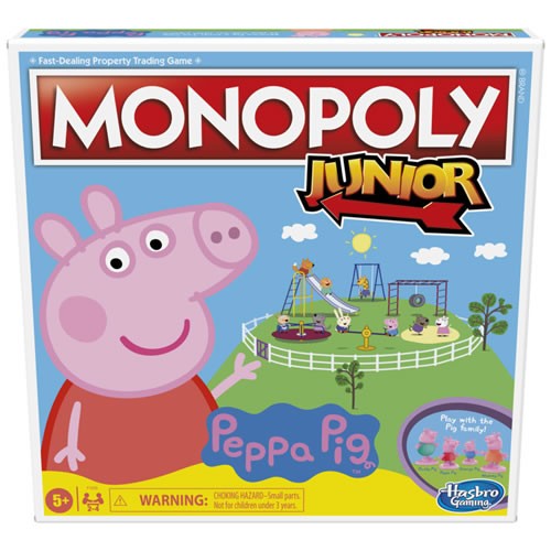 Boardgames - Monopoly Junior - Peppa Pig - 0000