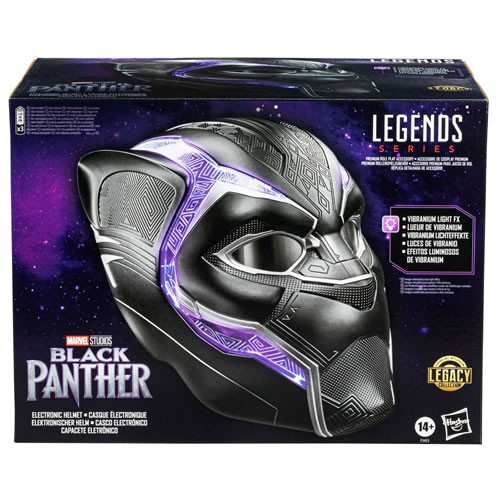 Marvel Legends Roleplay - Legacy Collection - Black Panther Electronic Helmet - 5L00