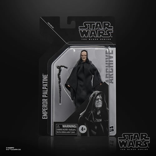 Star Wars Figures - 6" The Black Series Archive - Ep VI ROTJ - Emperor Palpatine - 5L00