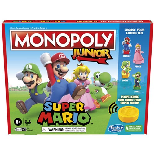 Boardgames - Monopoly Junior - Super Mario Edition - 0000