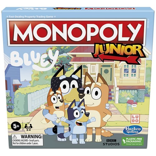 Boardgames - Monopoly Junior - Bluey Edition - 0000