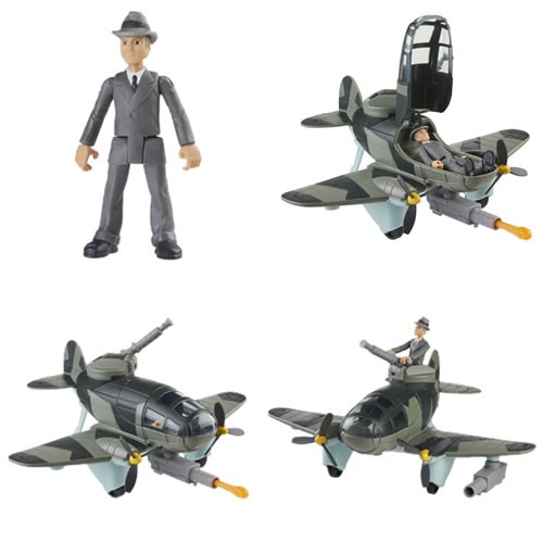 Indiana Jones Figures - Worlds Of Adventure - Doctor Jurgen Voller w/ Plane - 5X00