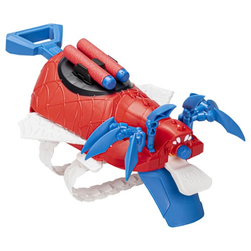 Marvel Mech Strike: Mechasaurs Role Play - Nerf - Spider-Man Arachno Blaster - AX00