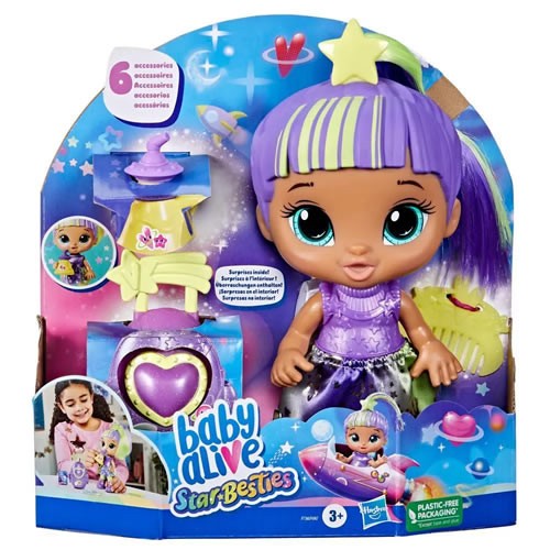 Baby Alive Dolls - Star Besties - Lovely Luna Doll - 5X00