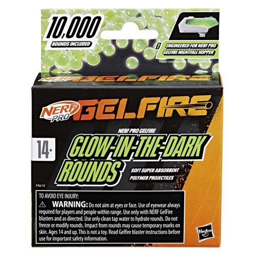 Nerf Pro - Gelfire 10000 Glow In The Dark Round Refill - USE0