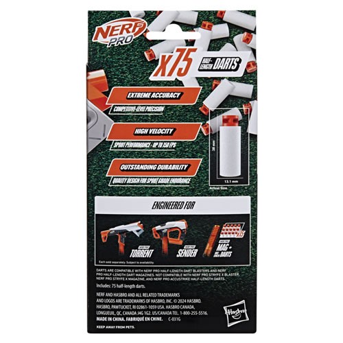 Nerf Pro - 75 Half-Length Dart Refill Pack - US20