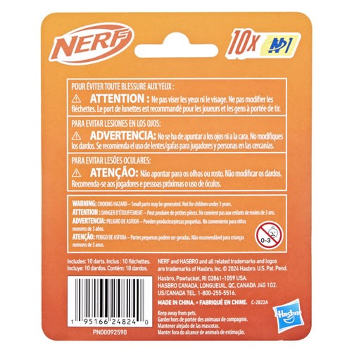 Nerf N Series - 10 N1 Dart Refill Pack - AS00