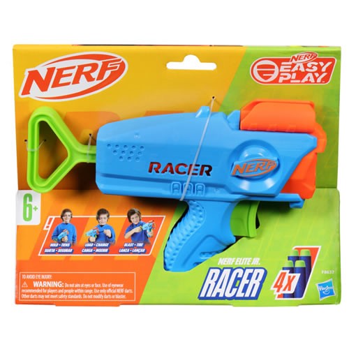 Nerf Elite Jr. - Racer Easy Play Blaster - AS00