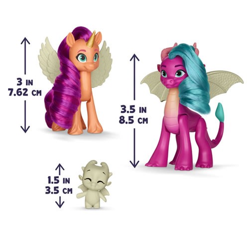 My Little Pony Figures - Dragon Light Reveal - 5L00